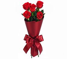 Букет 5 Красных роз Эдлесс Лав в Волоколамске