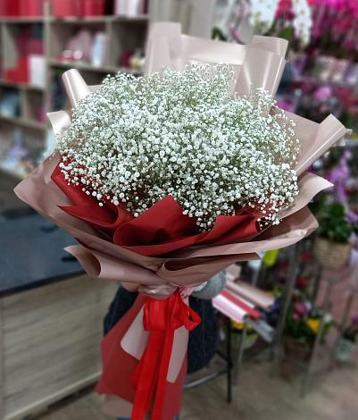 Букет цветов из: Гипсофила в Волоколамске