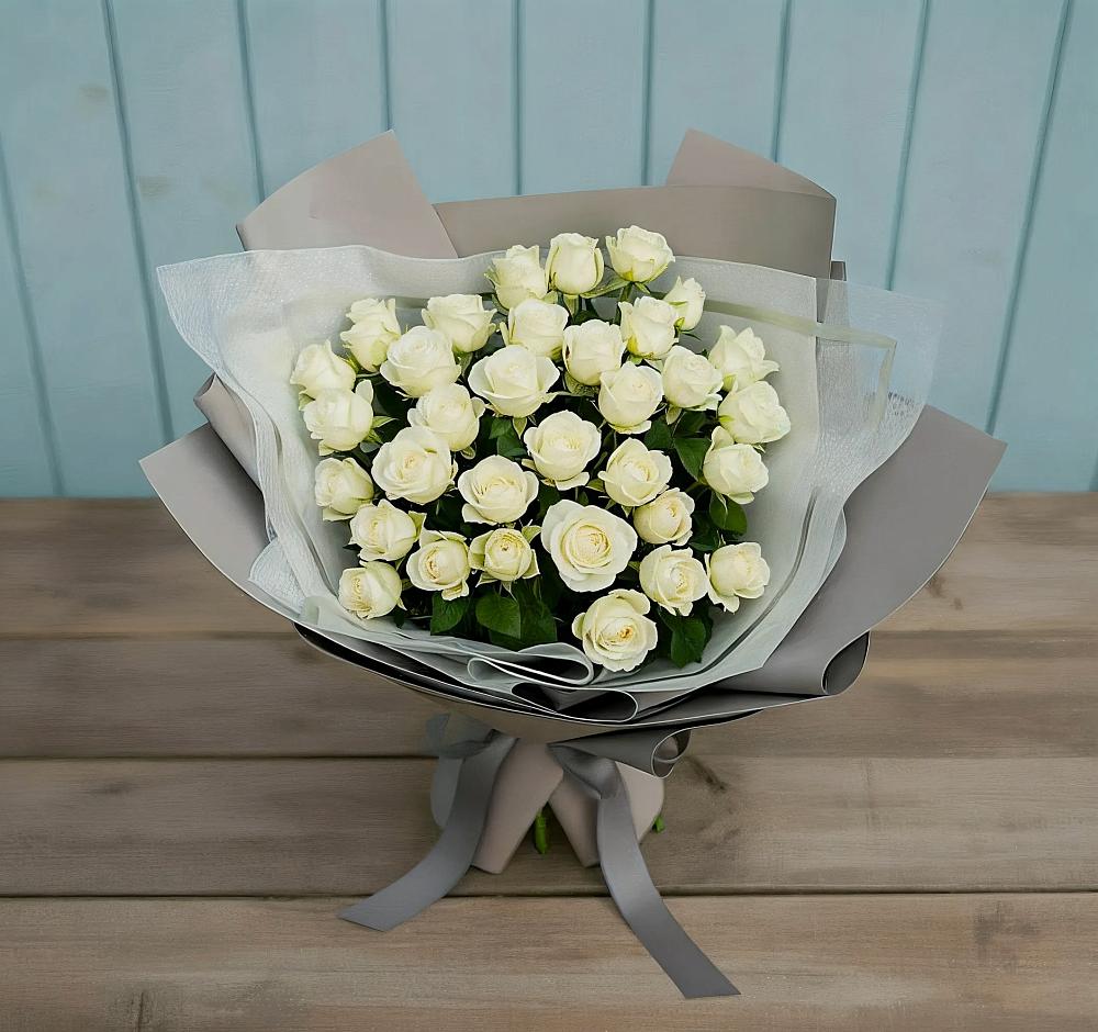 Букет Белоснежная нежность в Волоколамске
