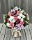 Букет цветов из: Альстромерии, Гвоздики, Розы и Хризантемы в Волоколамске