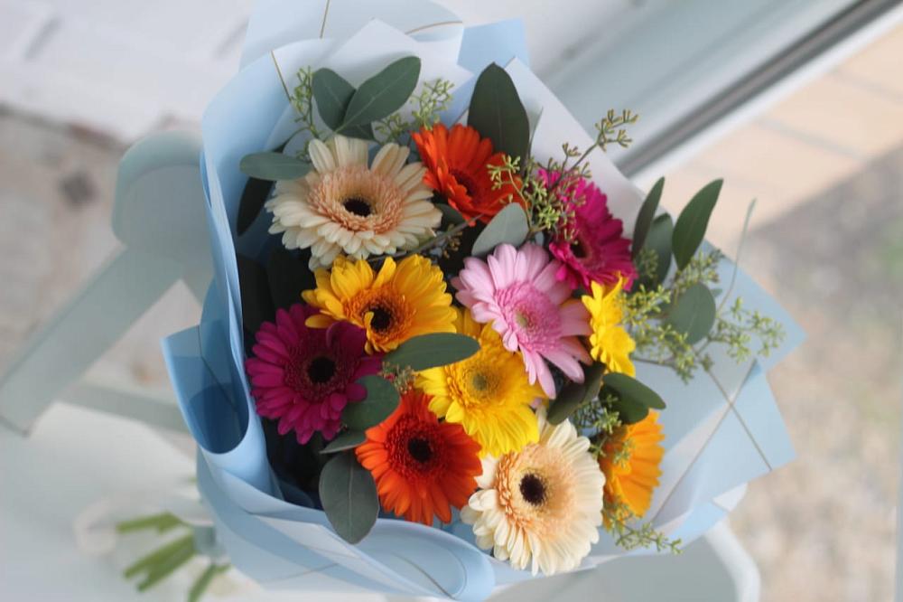 Букет цветов из: Герберы в Волоколамске