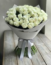 Букет 35 Белых роз в Волоколамске