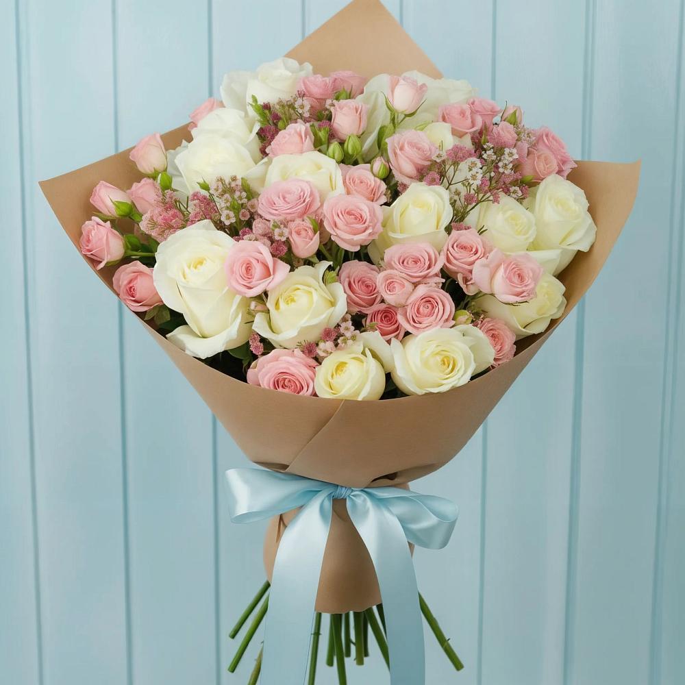 Букет цветов из: Розы в Волоколамске