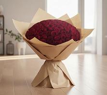 Букет 101 Красная роза в Волоколамске