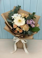 Букет цветов из:  Герберы и Хризантемы в Волоколамске