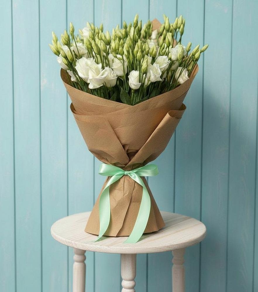 Букет цветов из: Лизиантусы в Волоколамске