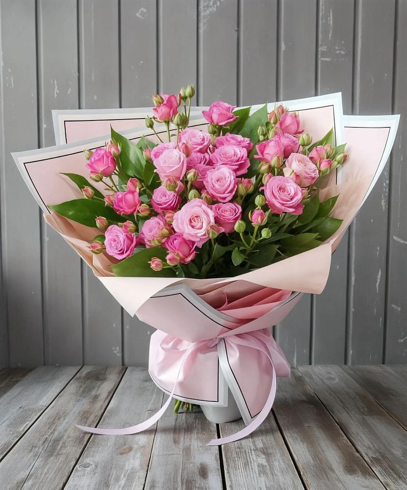 Букет Розовый кустик в Волоколамске