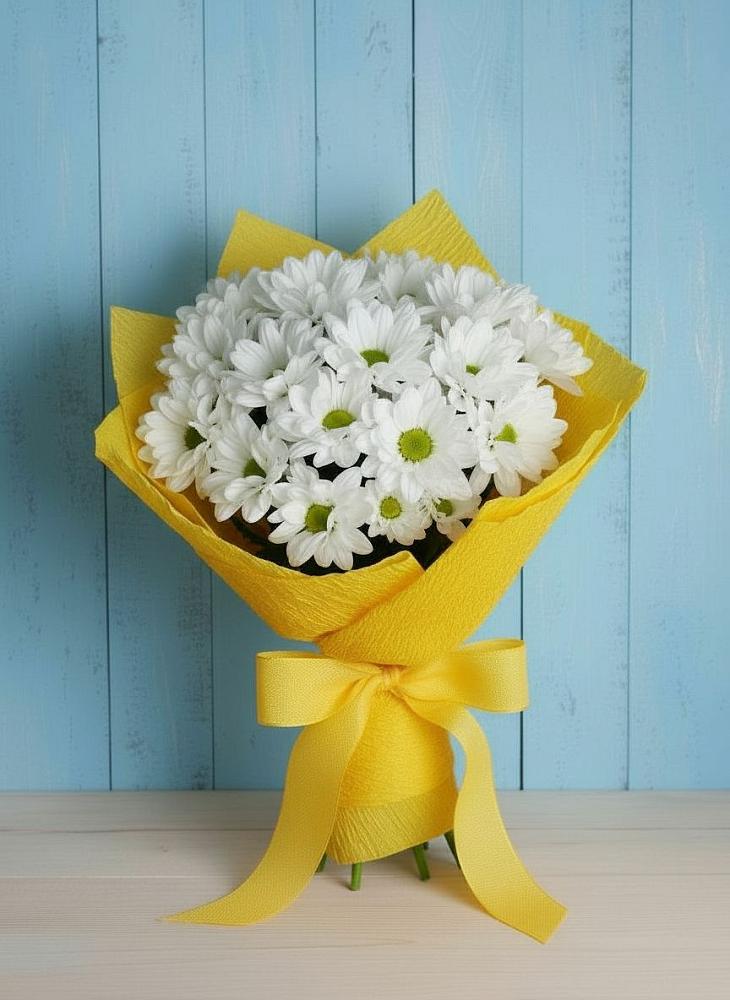 Букет цветов из: Хризантемы в Волоколамске