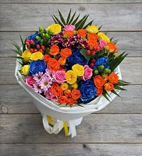 Букет цветов из:  Розы и Хризантемы в Волоколамске