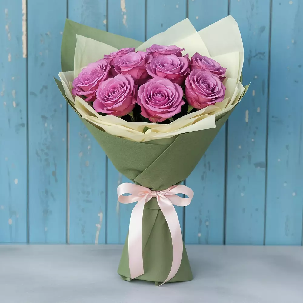 Букет Розы Фёрст Леди в Волоколамске