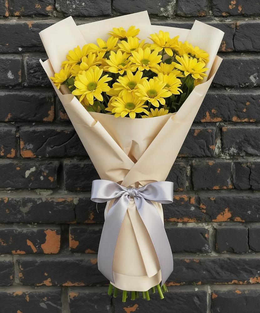 Букет цветов из: Хризантемы в Волоколамске