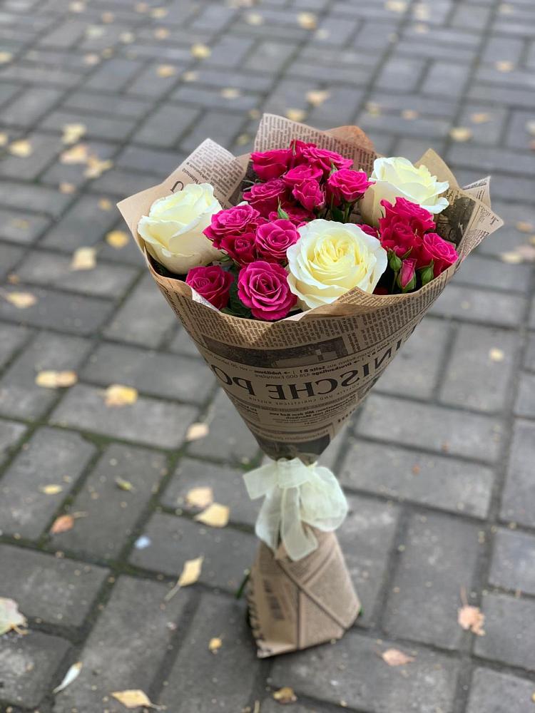 Букет цветов из: Розы в Волоколамске