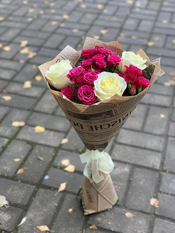 Букет цветов из: Розы в Волоколамске